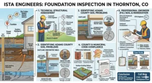 Foundation inspection in Thornton
