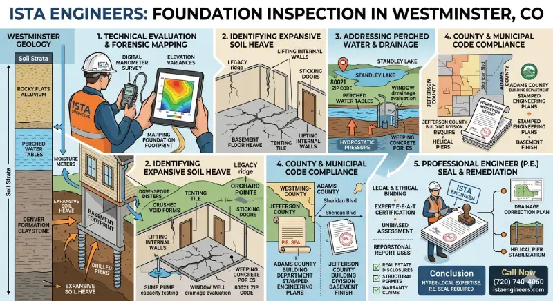 Foundation inspection in Westminster