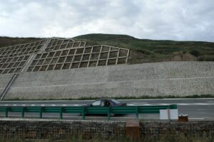 retaining wall permit (stock photo)